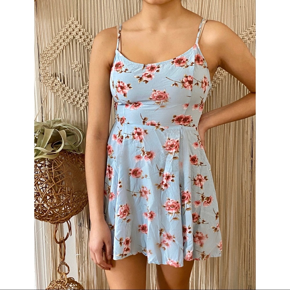 Floral skater dress